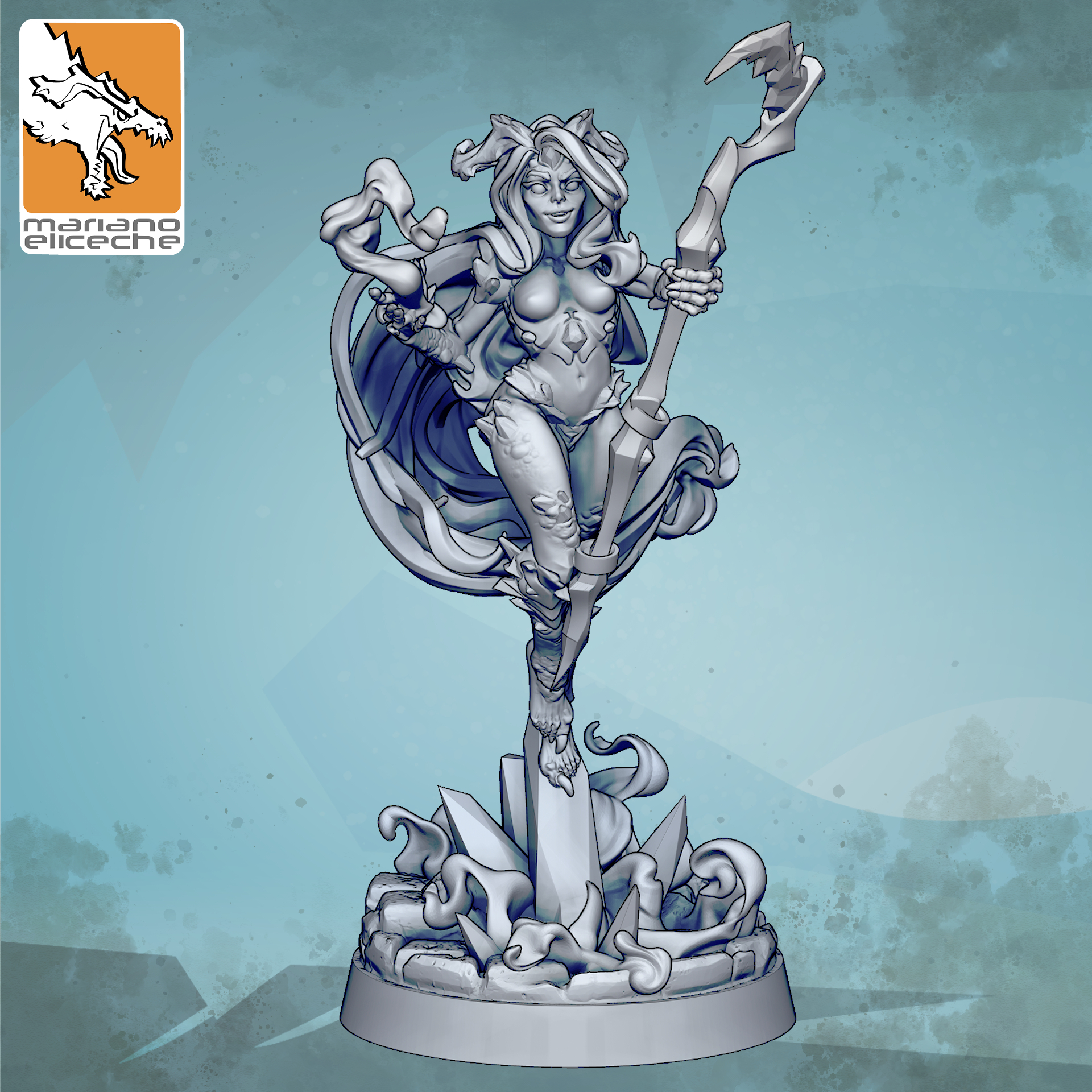 The Ice Demon 32mm DnD5E